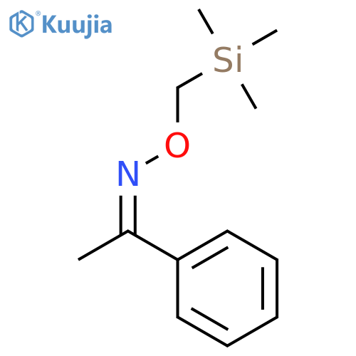 1-Phenylethanone O-(trimethylsilylmethyl)oxime structure