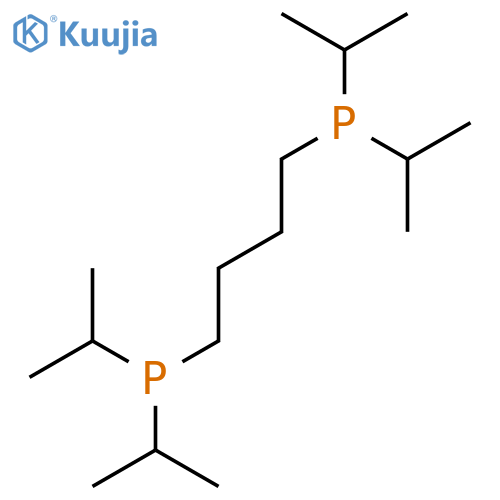 Phosphine,1,1'-(1,4-butanediyl)bis[1,1-bis(1-methylethyl)- structure