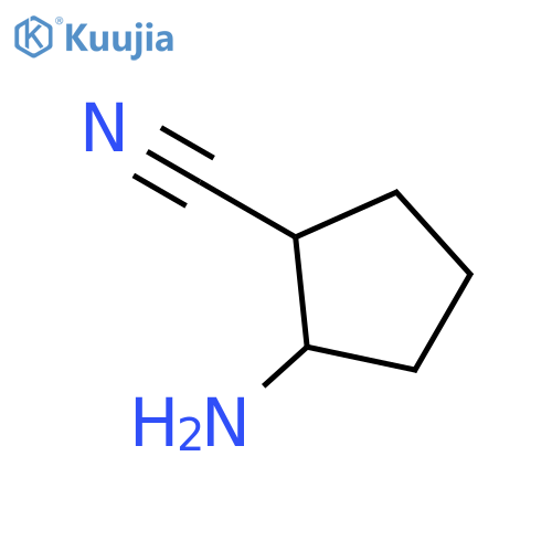 2-aminocyclopentane-1-carbonitrile structure