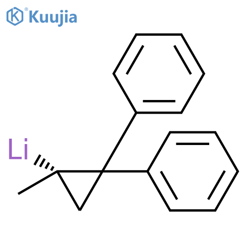 Lithium, [(1R)-1-methyl-2,2-diphenylcycloprop-1-yl]- structure