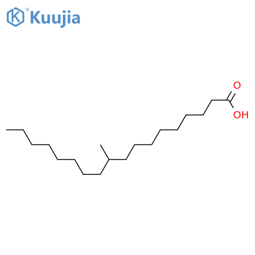 (+-)-10-methyloctadecanoic acid structure
