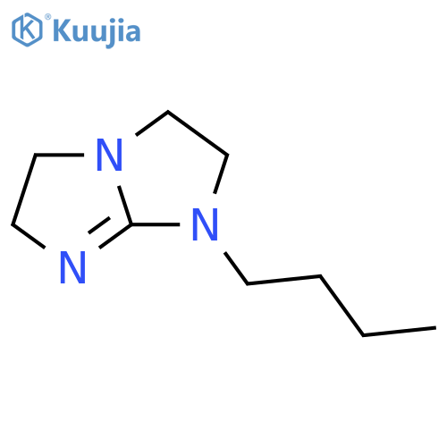 1H-IMIDAZO[1,2-A]IMIDAZOLE, 1-BUTYL-2,3,5,6-TETRAHYDRO- structure