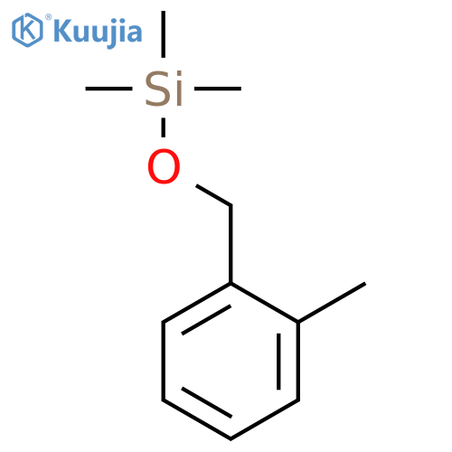 Silane, trimethyl[(2-methylphenyl)methoxy]- structure