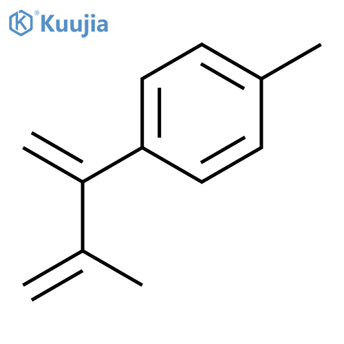 Benzene, 1-methyl-4-(2-methyl-1-methylene-2-propenyl)- structure
