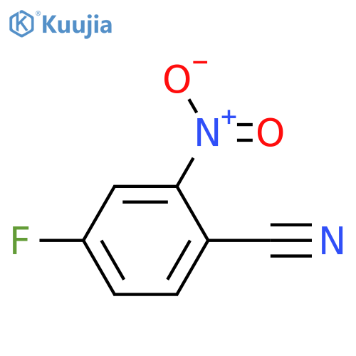 4-Fluoro-2-nitrobenzonitrile structure