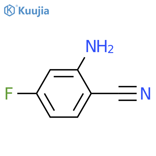 2-Amino-4-fluorobenzonitrile structure