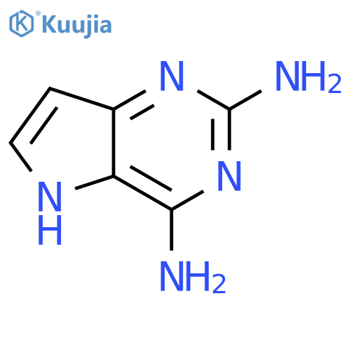 5H-pyrrolo3,2-dpyrimidine-2,4-diamine structure