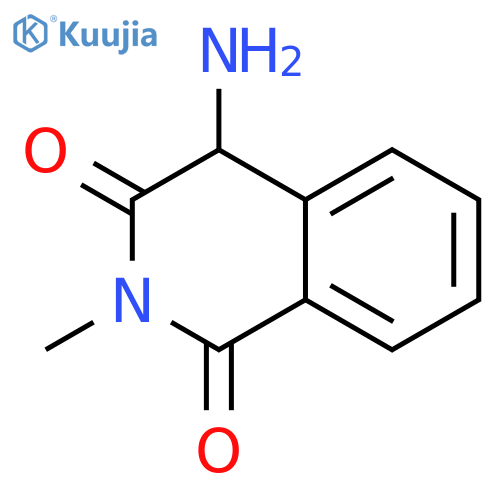 4-Amino-2-methylisoquinoline-1,3(2H,4H)-dione structure
