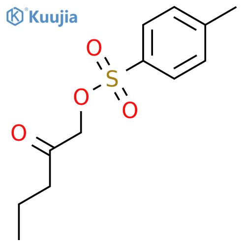 2-Pentanone, 1-[[(4-methylphenyl)sulfonyl]oxy]- structure