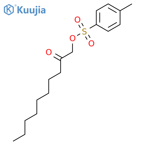 2-Decanone, 1-[[(4-methylphenyl)sulfonyl]oxy]- structure