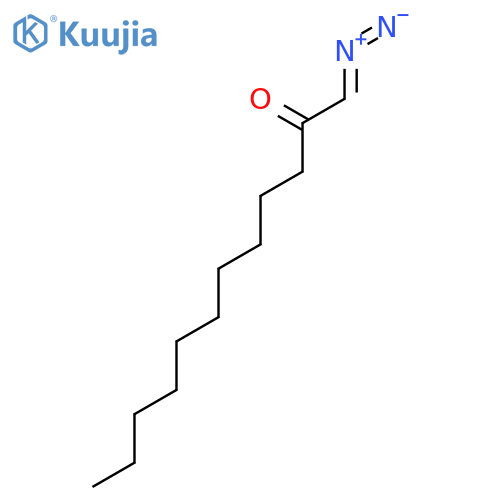 2-Dodecanone, 1-diazo- structure