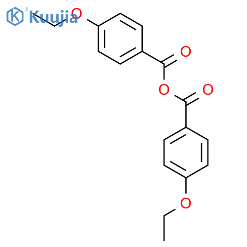 BENZOIC ACID, 4-ETHOXY-, ANHYDRIDE structure