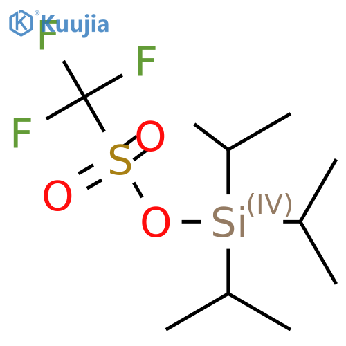 Triisopropylsilyl trifluoromethanesulfonate structure
