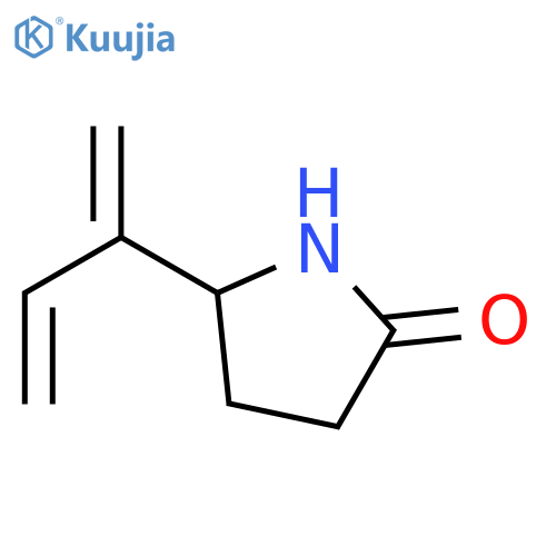 5-(1-methylene-2-propen-1-yl)-2-Pyrrolidinone structure