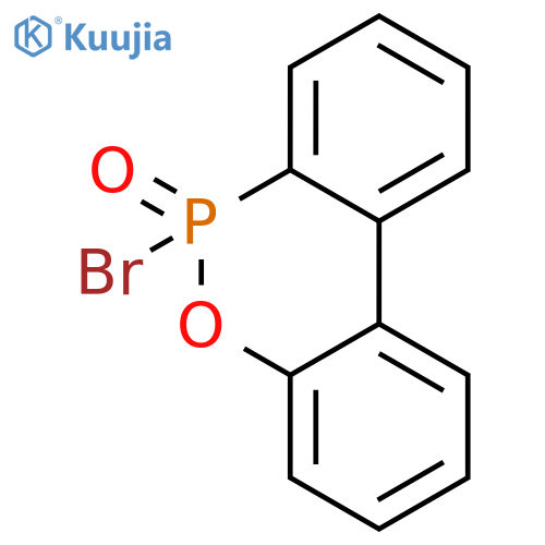 6H-DIBENZ[C,E][1,2]OXAPHOSPHORIN, 6-BROMO-, 6-OXIDE structure