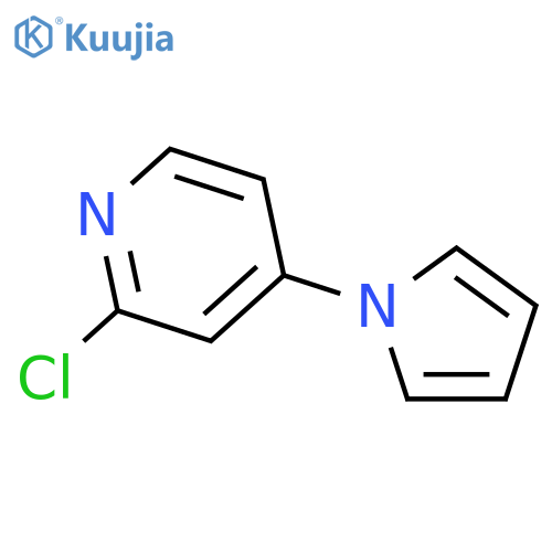 2-chloro-4-(1H-pyrrol-1-yl)pyridine structure