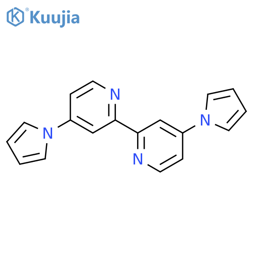2,2'-Bipyridine, 4,4'-di-1H-pyrrol-1-yl- structure