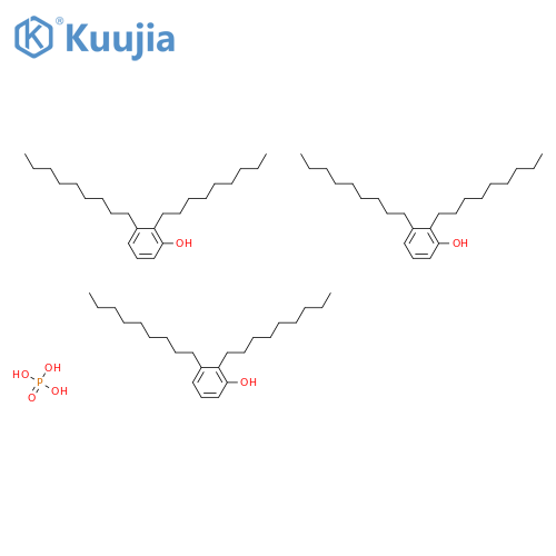 Phosphoric acid--2,3-dinonylphenol (1/3) structure