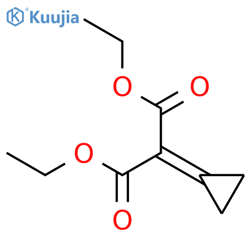 PROPANEDIOIC ACID, CYCLOPROPYLIDENE-, DIETHYL ESTER structure