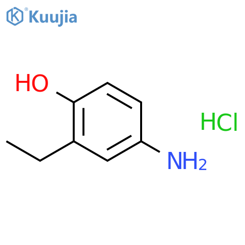 4-Amino-2-ethylphenol Hydrochloride structure