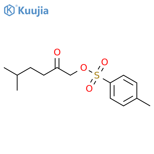 2-HEXANONE, 5-METHYL-1-[[(4-METHYLPHENYL)SULFONYL]OXY]- structure