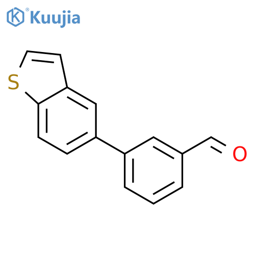 Benzaldehyde, 3-benzo[b]thien-5-yl- structure