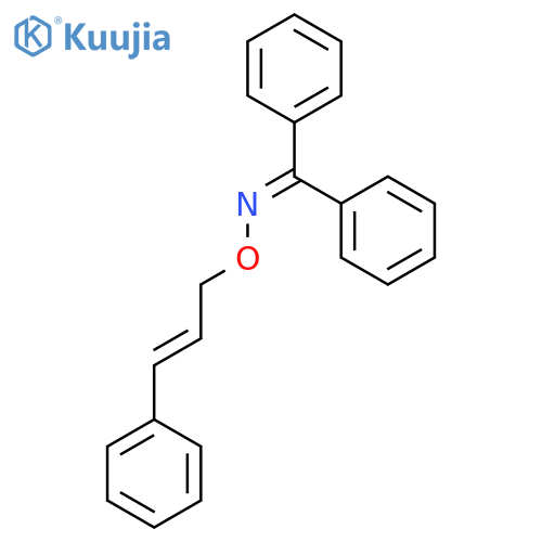 METHANONE, DIPHENYL-, O-(3-PHENYL-2-PROPENYL)OXIME structure