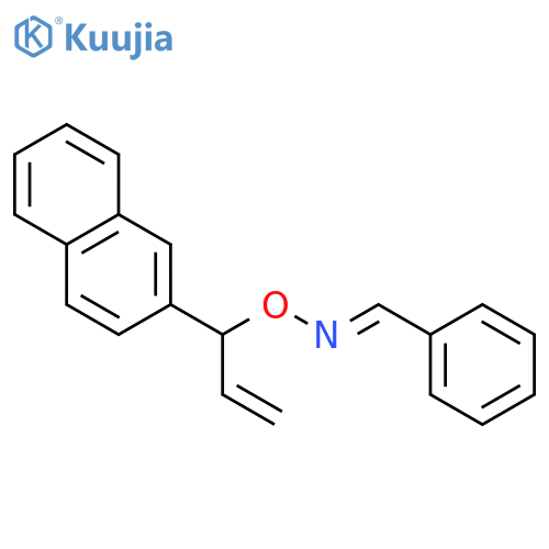 BENZALDEHYDE, O-[1-(2-NAPHTHALENYL)-2-PROPENYL]OXIME structure