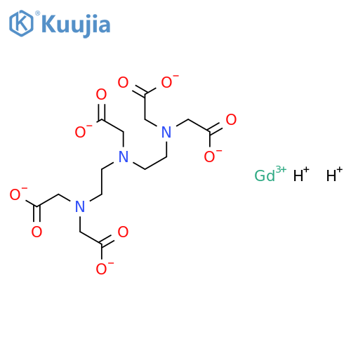 Gadopentetic acid structure