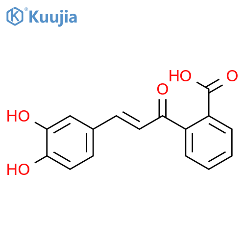 BENZOIC ACID, 2-[3-(3,4-DIHYDROXYPHENYL)-1-OXO-2-PROPENYL]- structure
