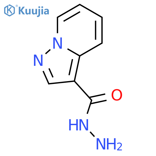 Pyrazolo1,5-apyridine-3-carboxylic acid hydrazide structure