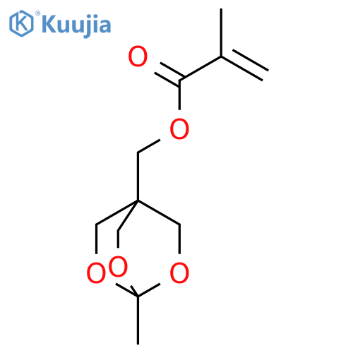 2-Propenoic acid, 2-methyl-, (1-methyl-2,6,7-trioxabicyclo[2.2.2]oct-4-yl)methyl ester structure