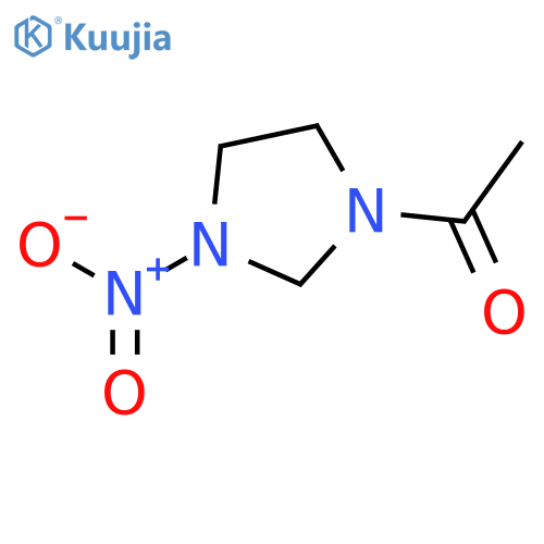 1-Acetyl-3-nitrotetrahydroimidazole structure