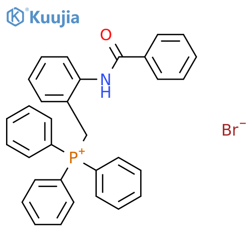 Phosphonium, [[2-(benzoylamino)phenyl]methyl]triphenyl-, bromide structure