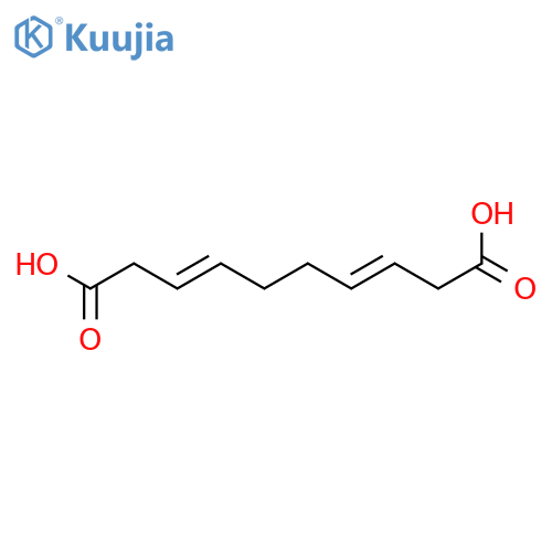 3,7-DECADIENEDIOIC ACID structure