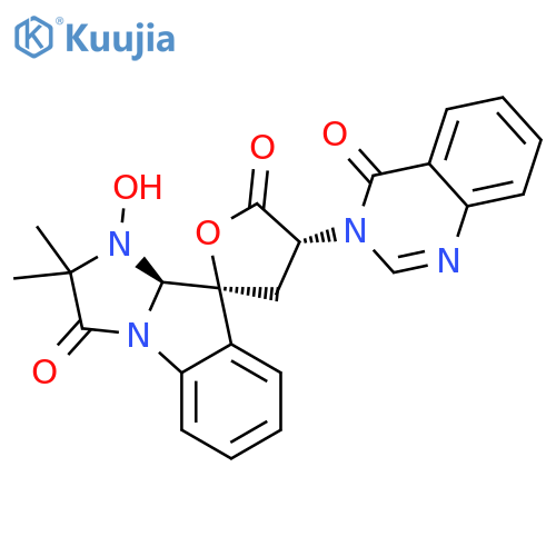 (+)-tryptoquivaline G structure
