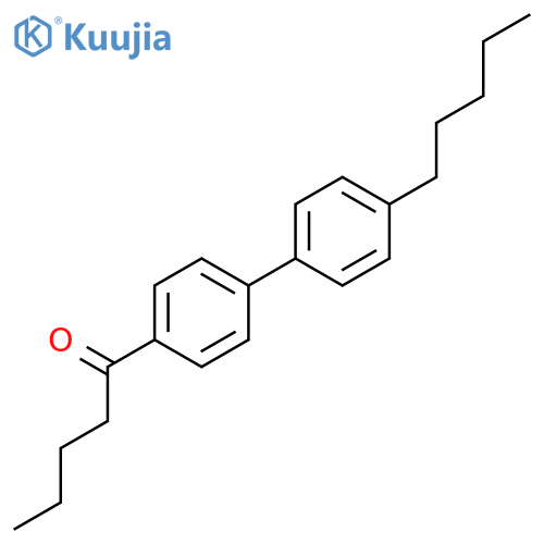 1-Pentanone, 1-(4'-pentyl[1,1'-biphenyl]-4-yl)- structure