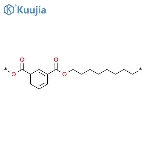 Poly(oxycarbonyl-1,3-phenylenecarbonyloxy-1,8-octanediyl) structure