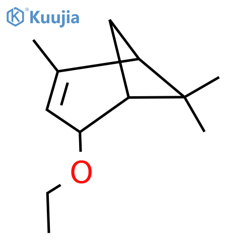 Bicyclo[3.1.1]hept-2-ene, 4-ethoxy-2,6,6-trimethyl- structure