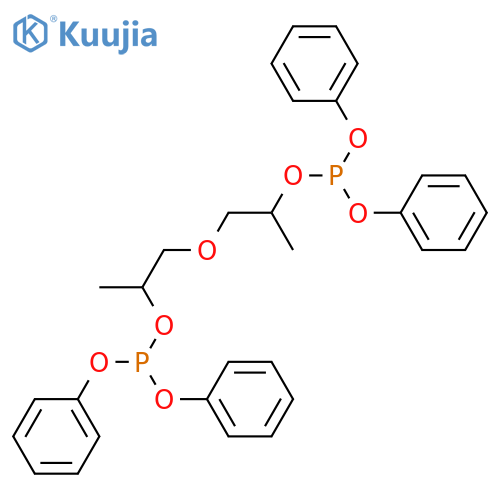 Tetraphenyl dipropyleneglycol diphosphite structure