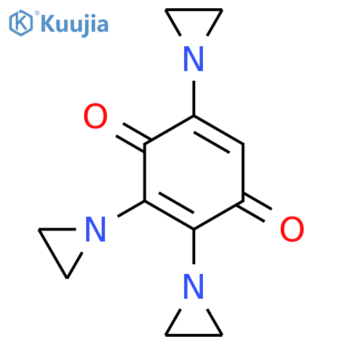 2,3,5-Tris(1-aziridinyl)-p-benzoquinone structure