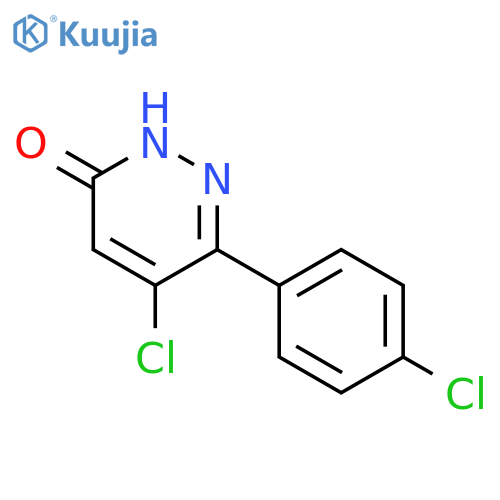 5-Chloro-6-(4-chlorophenyl)pyridazin-3(2H)-one structure