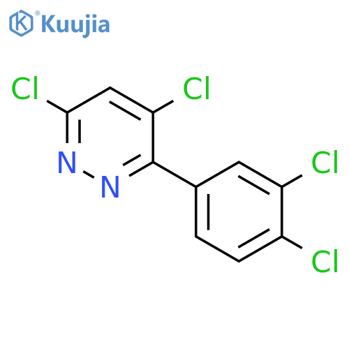 Pyridazine,4,6-dichloro-3-(3,4-dichlorophenyl)- structure