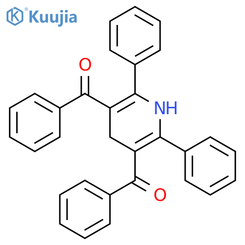 Methanone, (1,4-dihydro-2,6-diphenyl-3,5-pyridinediyl)bis[phenyl- structure