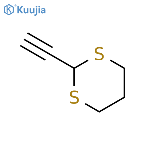 1,3-Dithiane,2-ethynyl- structure