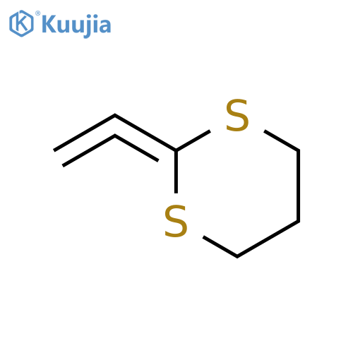 1,3-Dithiane, 2-ethenylidene- structure
