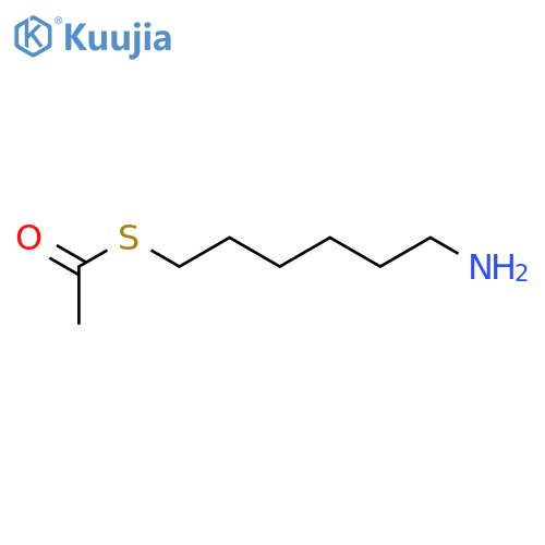 1-(6-aminohexyl)sulfanylethan-1-one structure