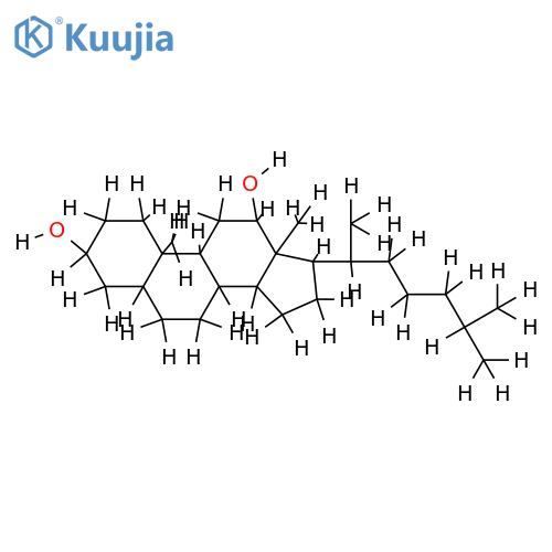 3alpha,12alpha-Dihydroxy-koprostan structure