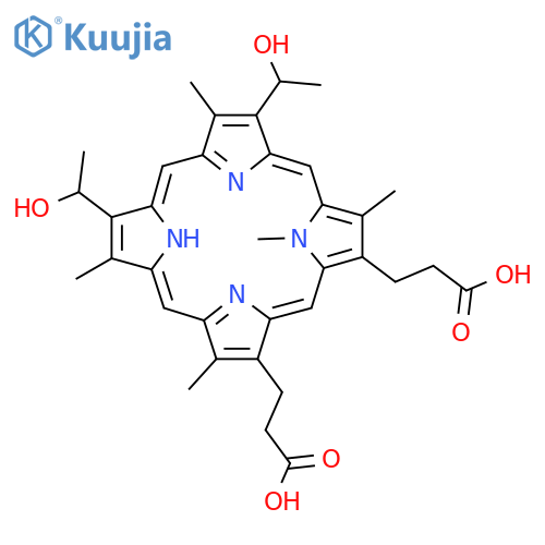 N-Methylhematoporphyrin structure