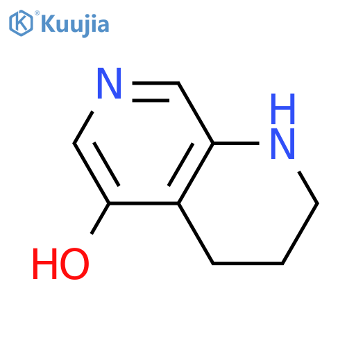 1,2,3,4-tetrahydro-1,7-Naphthyridin-5-ol structure